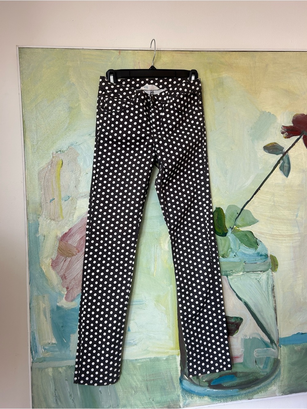 H&M Black Polka Dot Kids Jeans